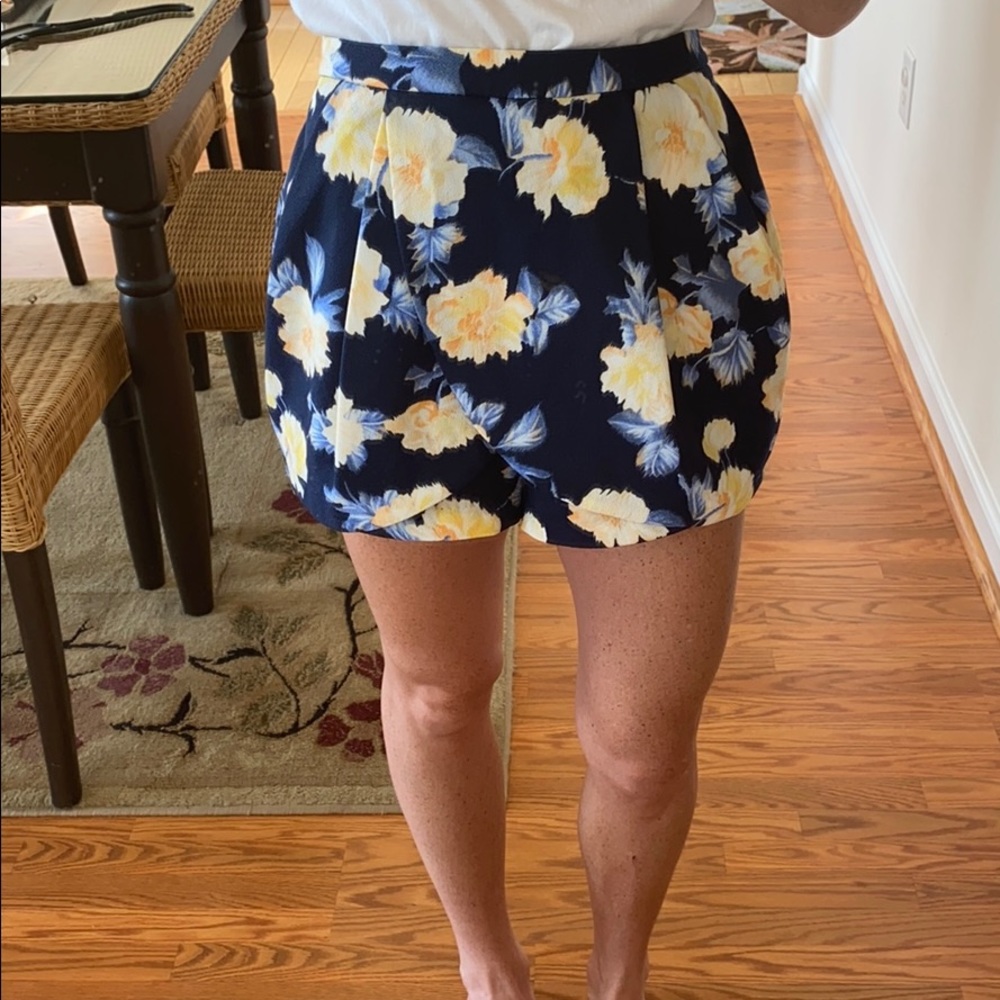 Floral skort